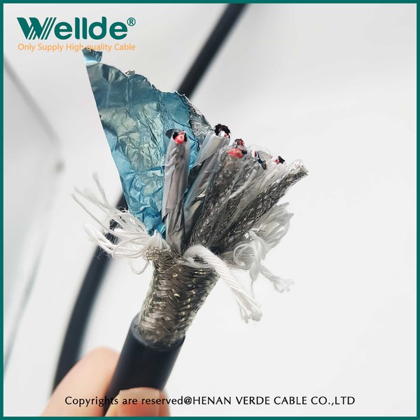 AL braid shield control cable AL braid shield control cable