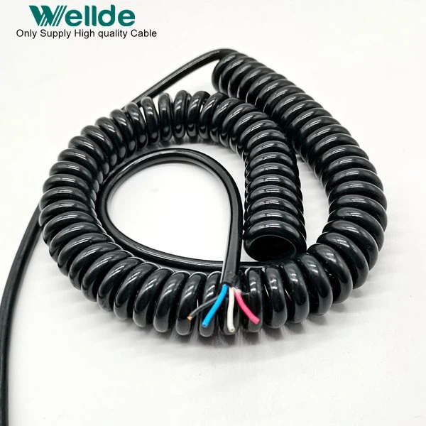 4 Core Spiral Cable