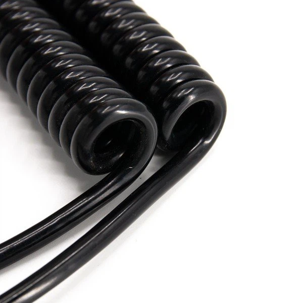 flexible spiral coiled cable