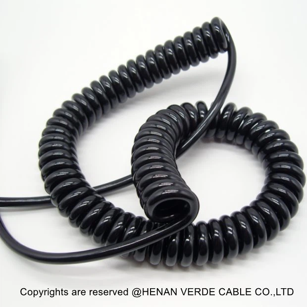 spiral coiled cable