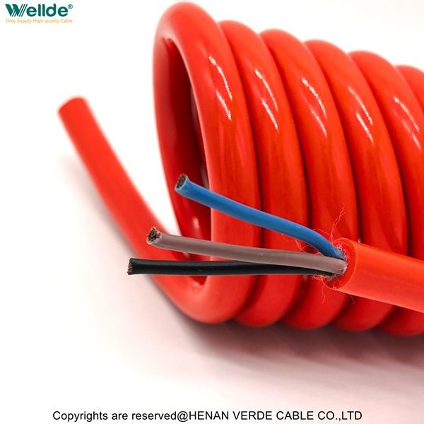 3 Core Spiral Cable best