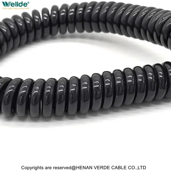4×0.5mm² Spiral Cable manufacturers
