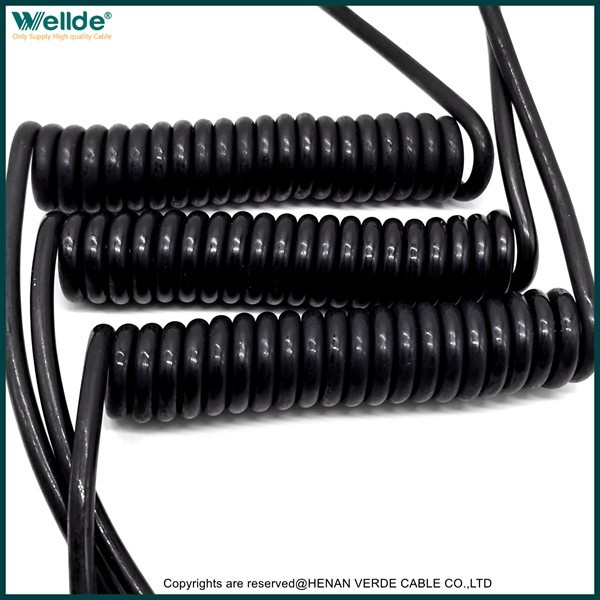 5*0.12 mm Spiral Cable high quality