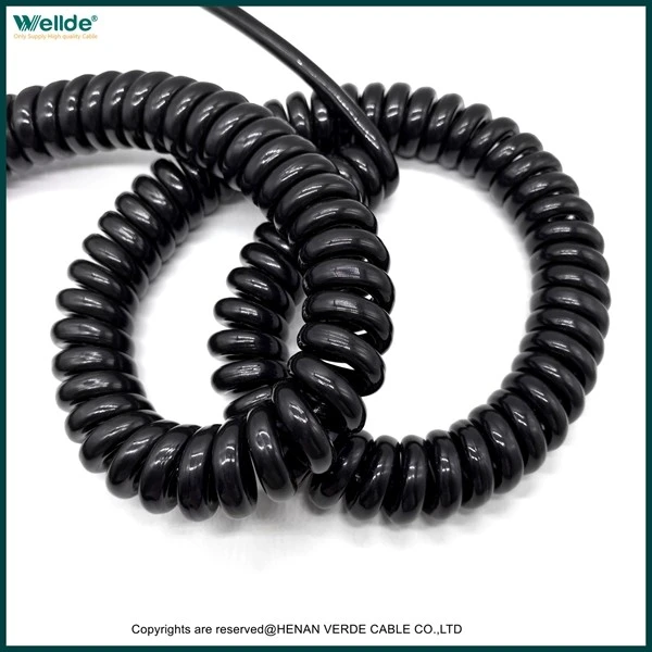 5 Core 1.0mm PUR Spiral Cable price