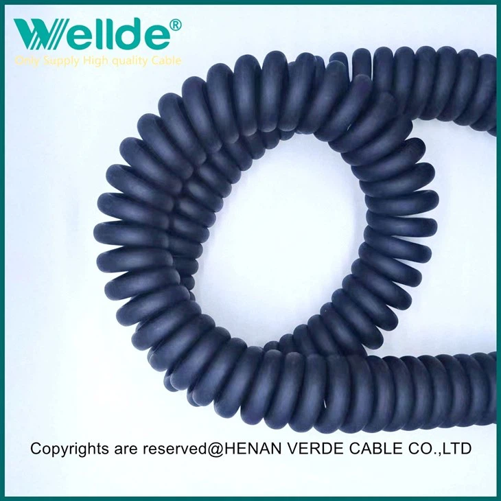 5 Core 1.5mm Spiral Cable