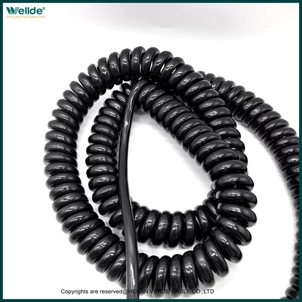 5 Core Spiral Cable For Medical Equipment best