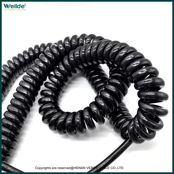 5 Core Spiral Cable For Medical Equipment best