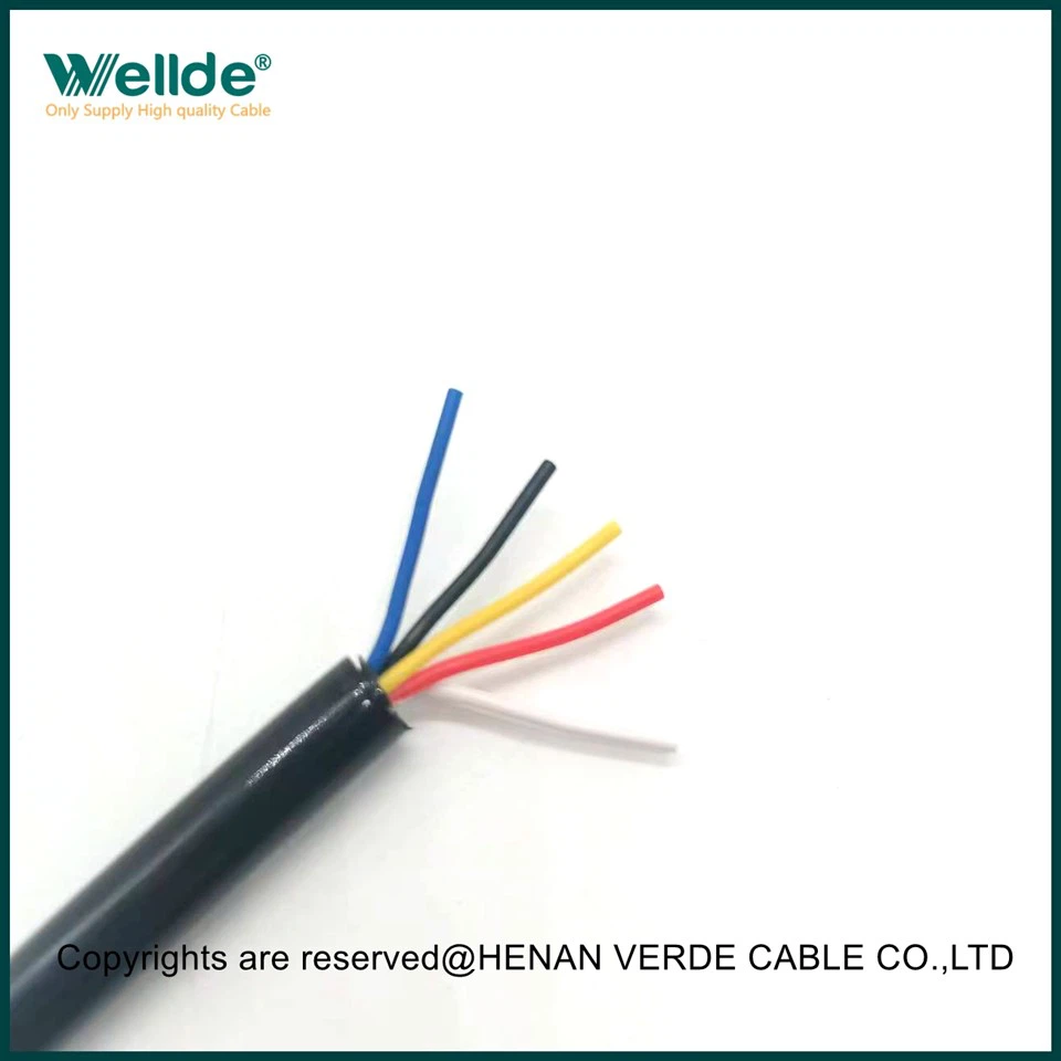 5core 0.12mm2 Spiral Cable