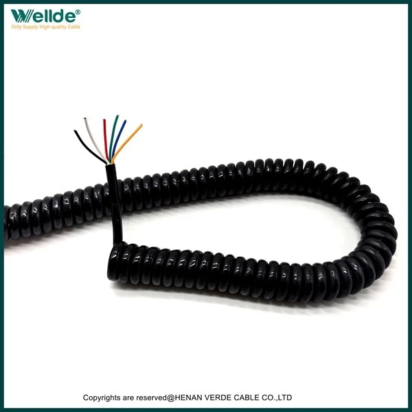 6 Core 0.12mm Spiral Cable best
