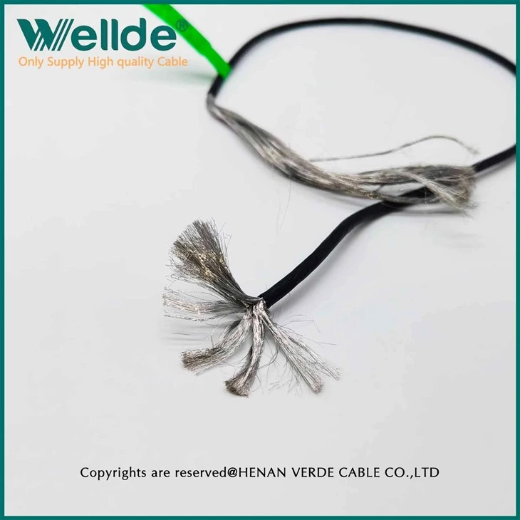 Black 10AWG Single Core Tinned Copper Wire High Temperature Cable