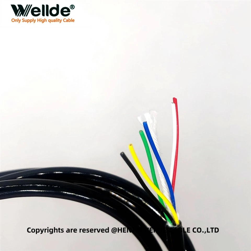 Flexible PUR Control Cable For Automation