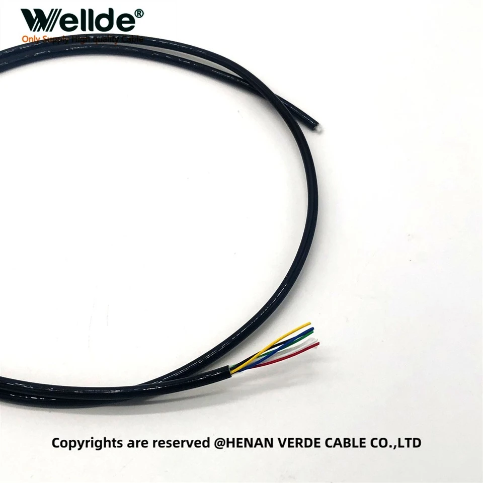 China Flexible PUR Control Cable For Automation Suppliers