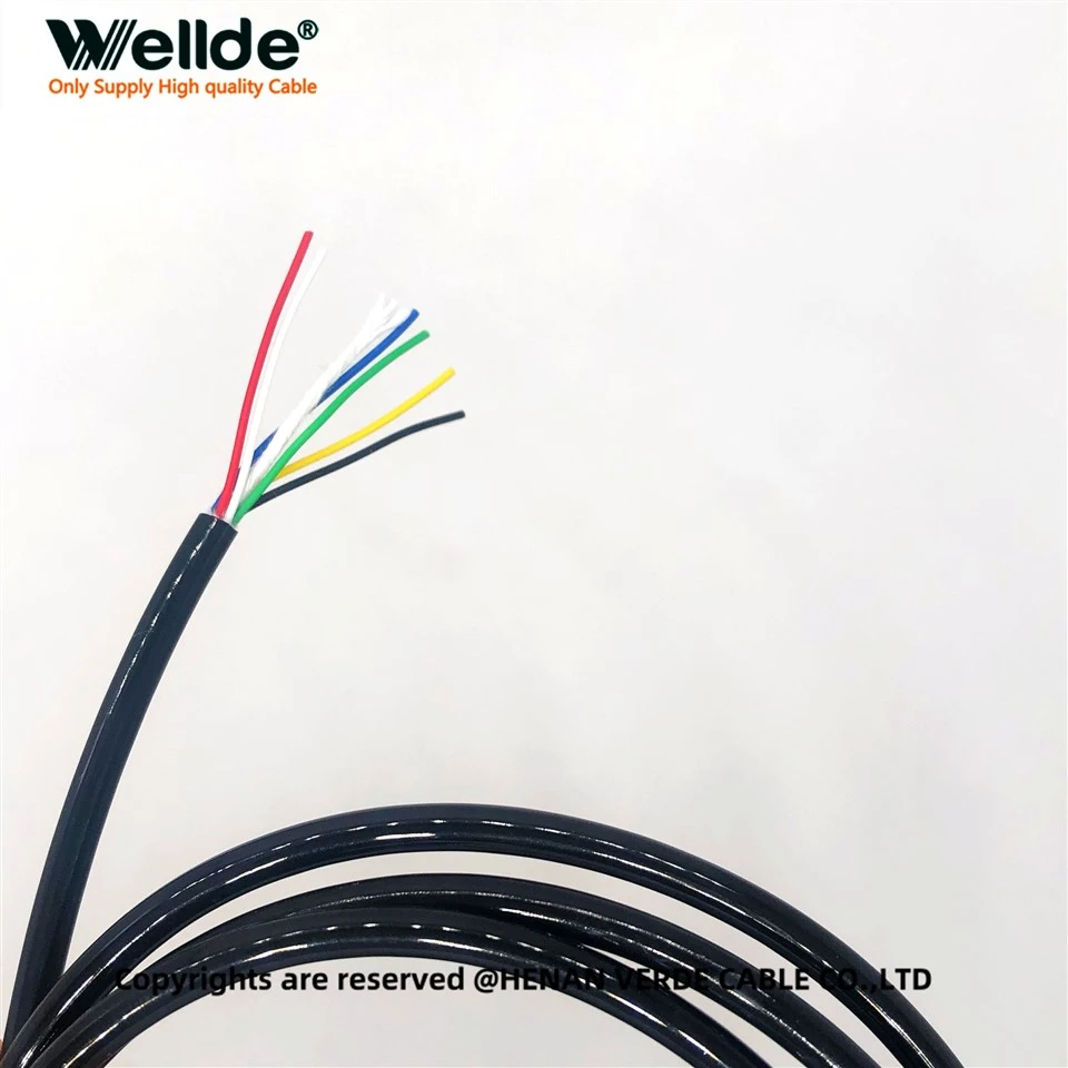 Flexible PUR Control Cable For Automation