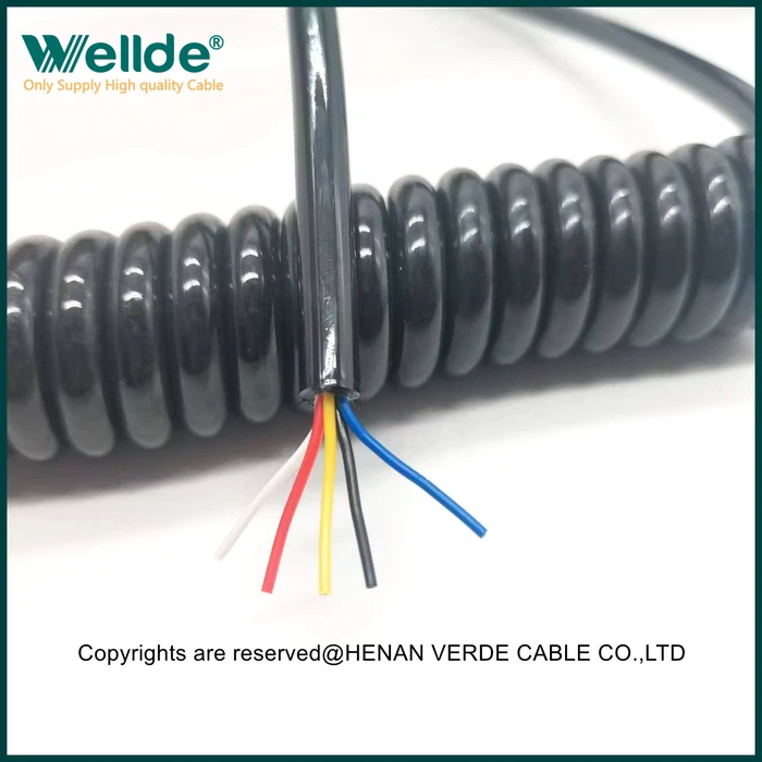 coiled cable coiled cable