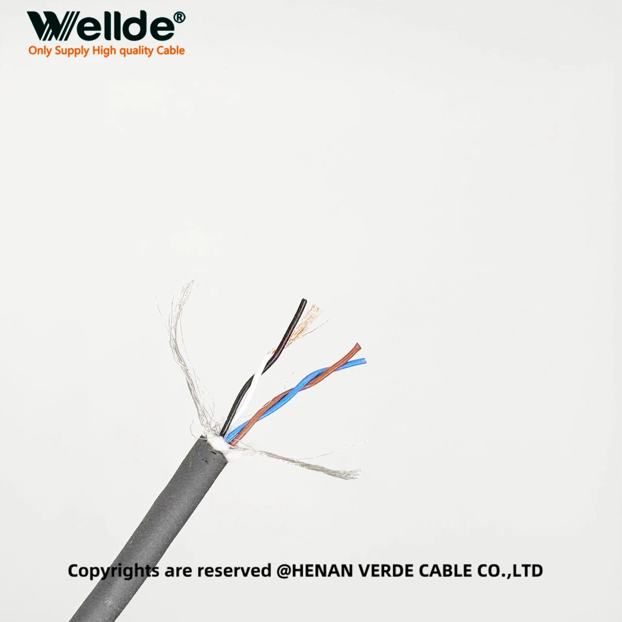High-flex 4 core PUR control wire High-flex 4 core PUR control wire