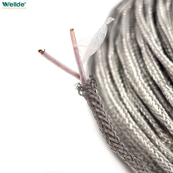 PTFE Insulated Tin Plated Copper Braided Shielded High-temperature Wire