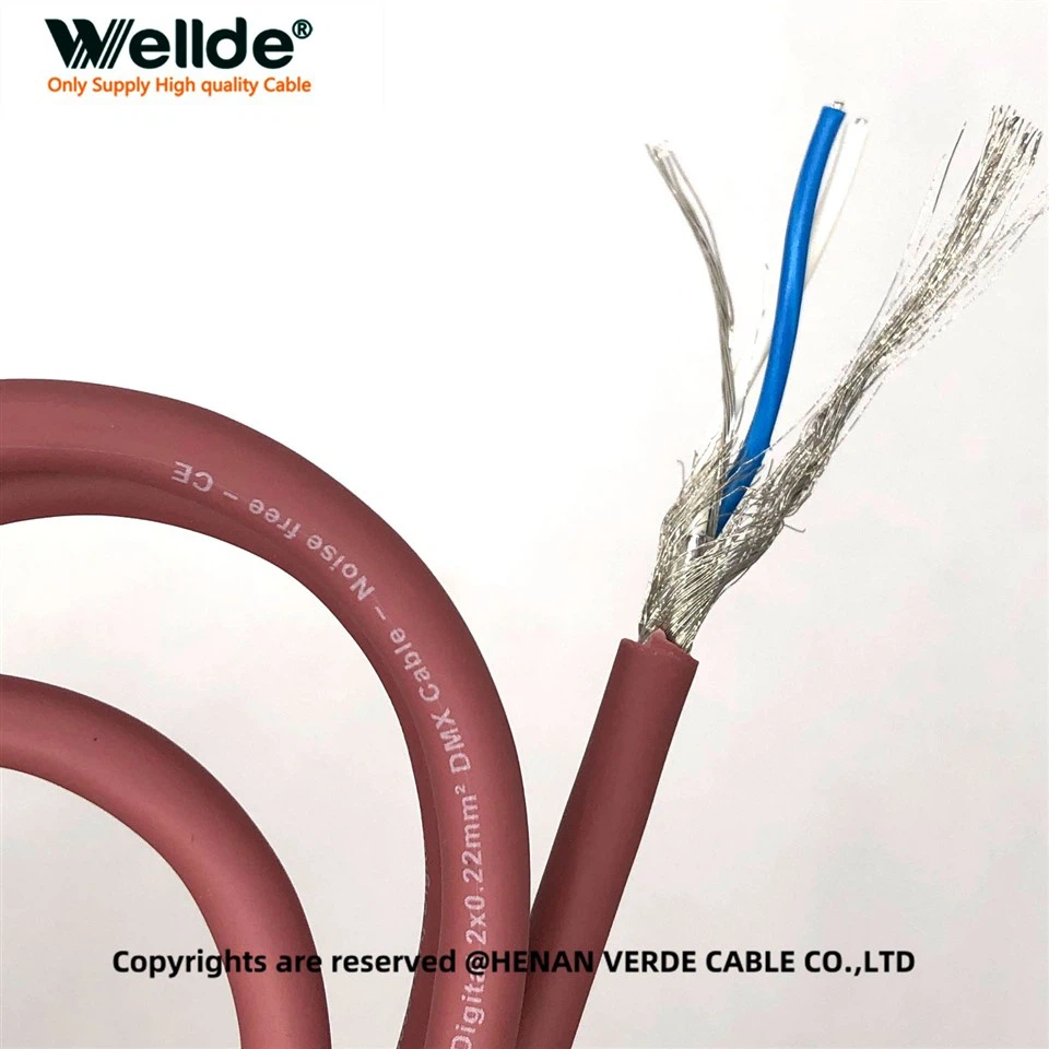 Signal DMX Cable 2x0.22mm²