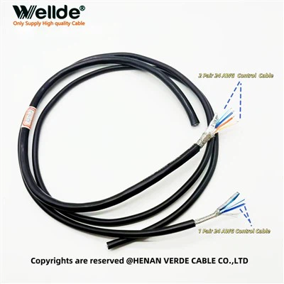 1 Pair 0.2mm RS485 Shielded Cable