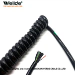 20AWG 18 Core Coiled Cable