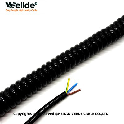 Multi-Core PUR Spiral Cable