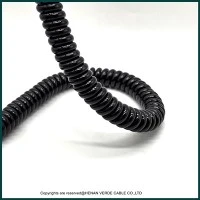 4 Core PUR 0.2mm Spiral Cable