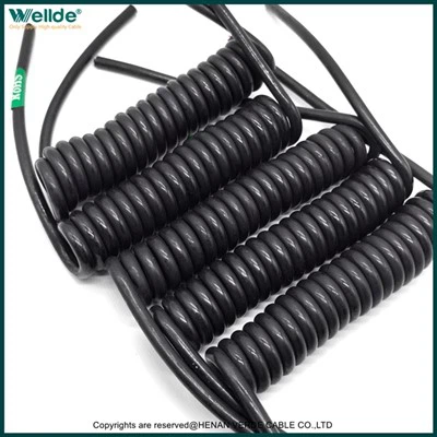 5*0.12 mm Spiral Cable