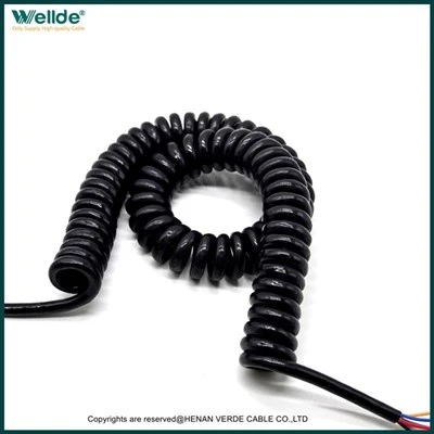 6 Core Truck Coiled Spiral Cable