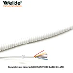 8 Core Flexible Spiral Control Cable For Automation