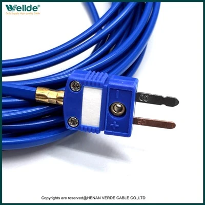 T Type Thermocouple Wire With Male Plug