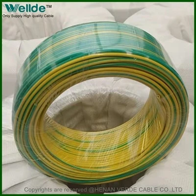 Yellow Green Ground Earthing Wire Cable